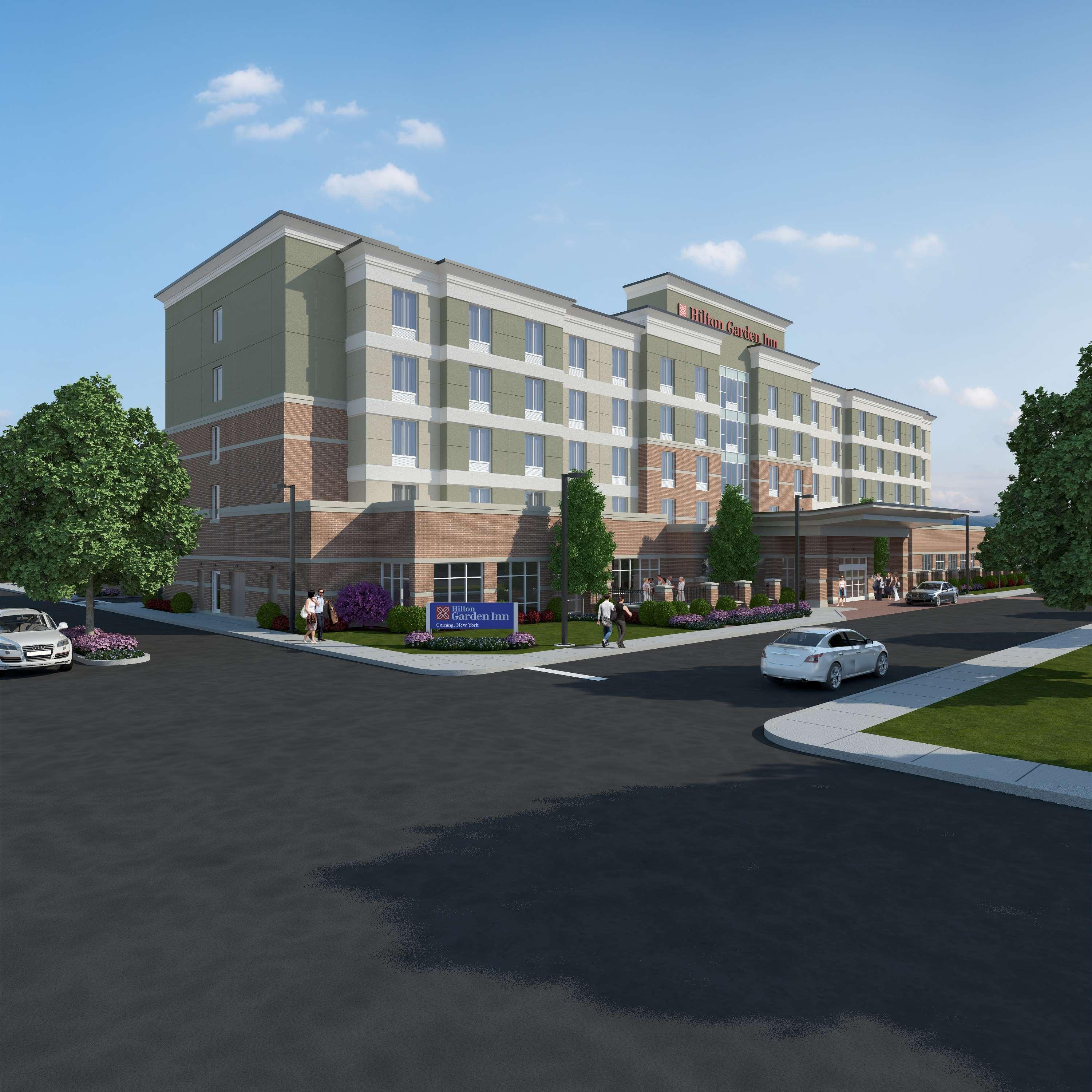 Hilton Garden Inn Corning Downtown Exterior photo